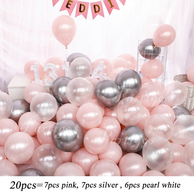 Confetti Latex Party Balloons - 10in Pack of 20 - All Occasions