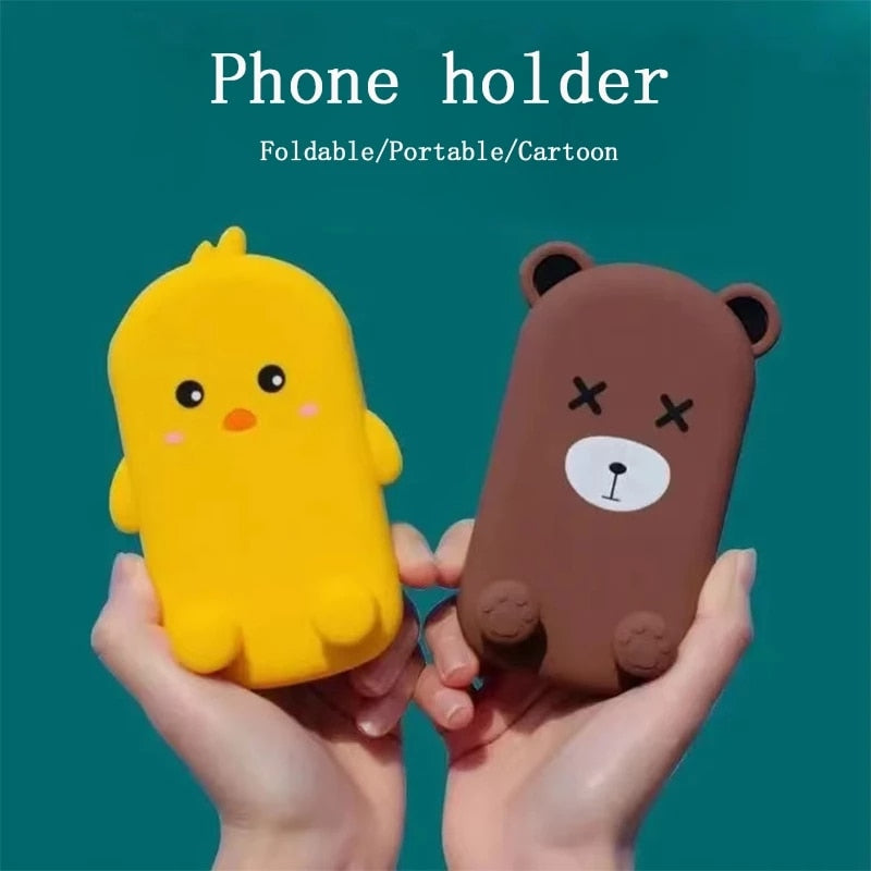 Kids Foldable Phone Holder for Travelling - Various Designs