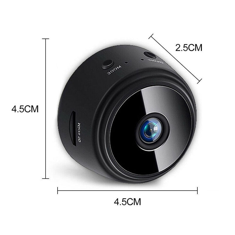 1080P HD Mini Camera - Night Vision Security