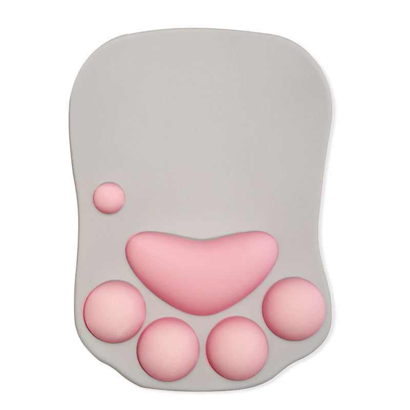 3D Paw Print Mouse Mat Pad - Various Colours