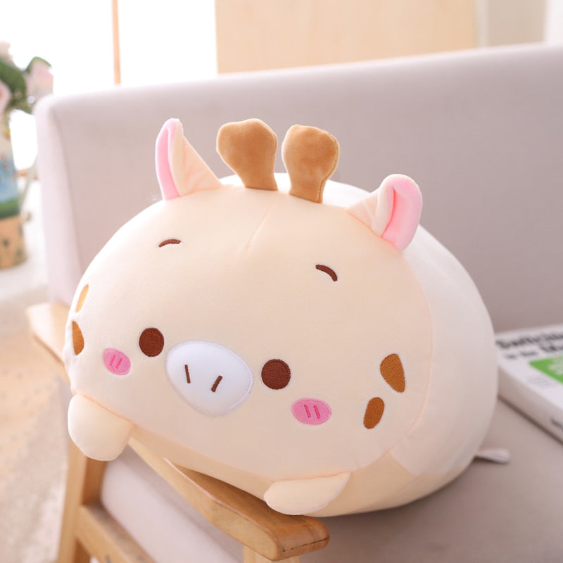 Soft Animal Cartoon Pillow - Various Designs & Sizes