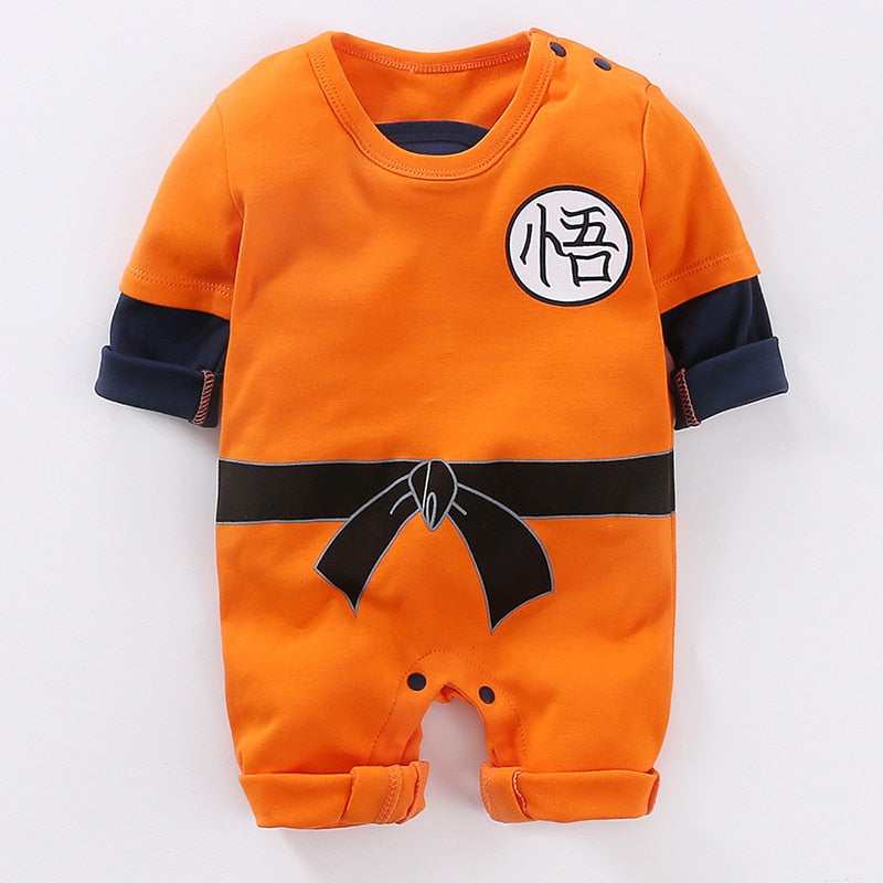 Newborn Toddler Baby grow Romper Suit - Dragonball Z Anime Goku