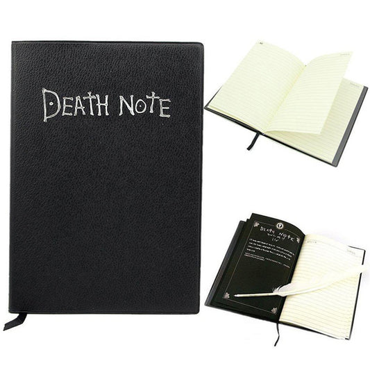 Anime Death Note Leather Notebook - Choice of Accessories