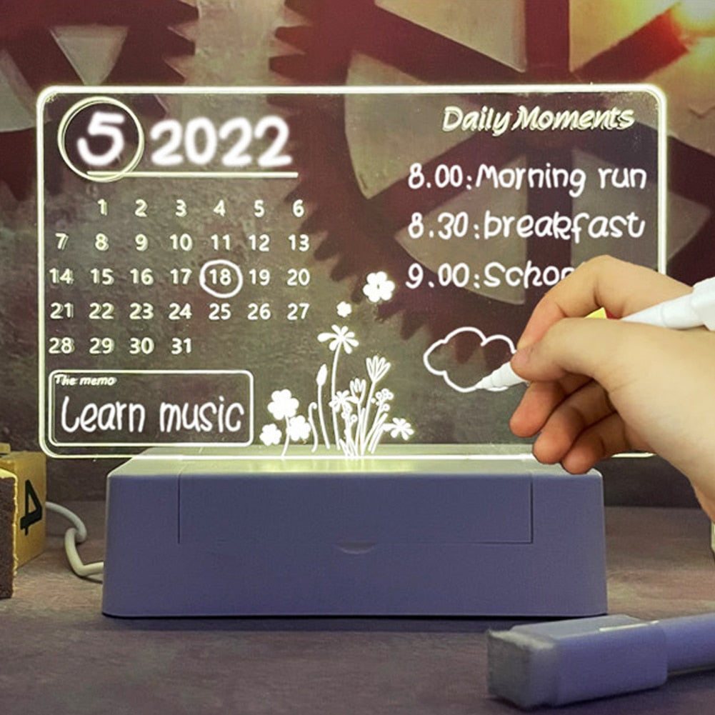 LED Message Board - Custom Calendar or Messages