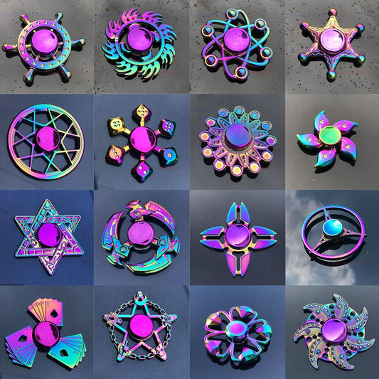 Adult Adonised Metal Fidget Spinner - Various Designs