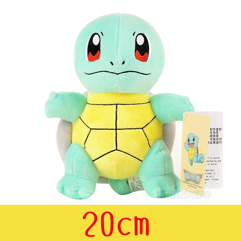 Pokemon Plush Toys - Charmander Squirtle Pikachu Bulbasaur