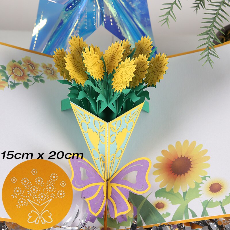 3D Pop-up Origami Various Occasion Gift - Various Designs