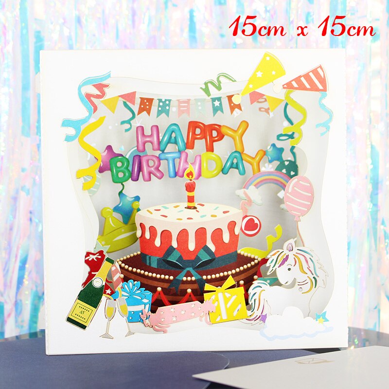 3D Pop-up Origami Various Occasion Gift - Various Designs