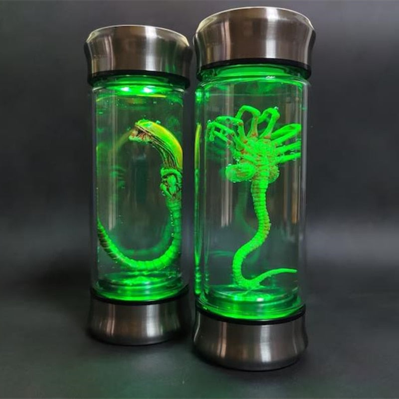 Alien Movie Xenomorph Glass Specimen Jar Prop - 2 Styles