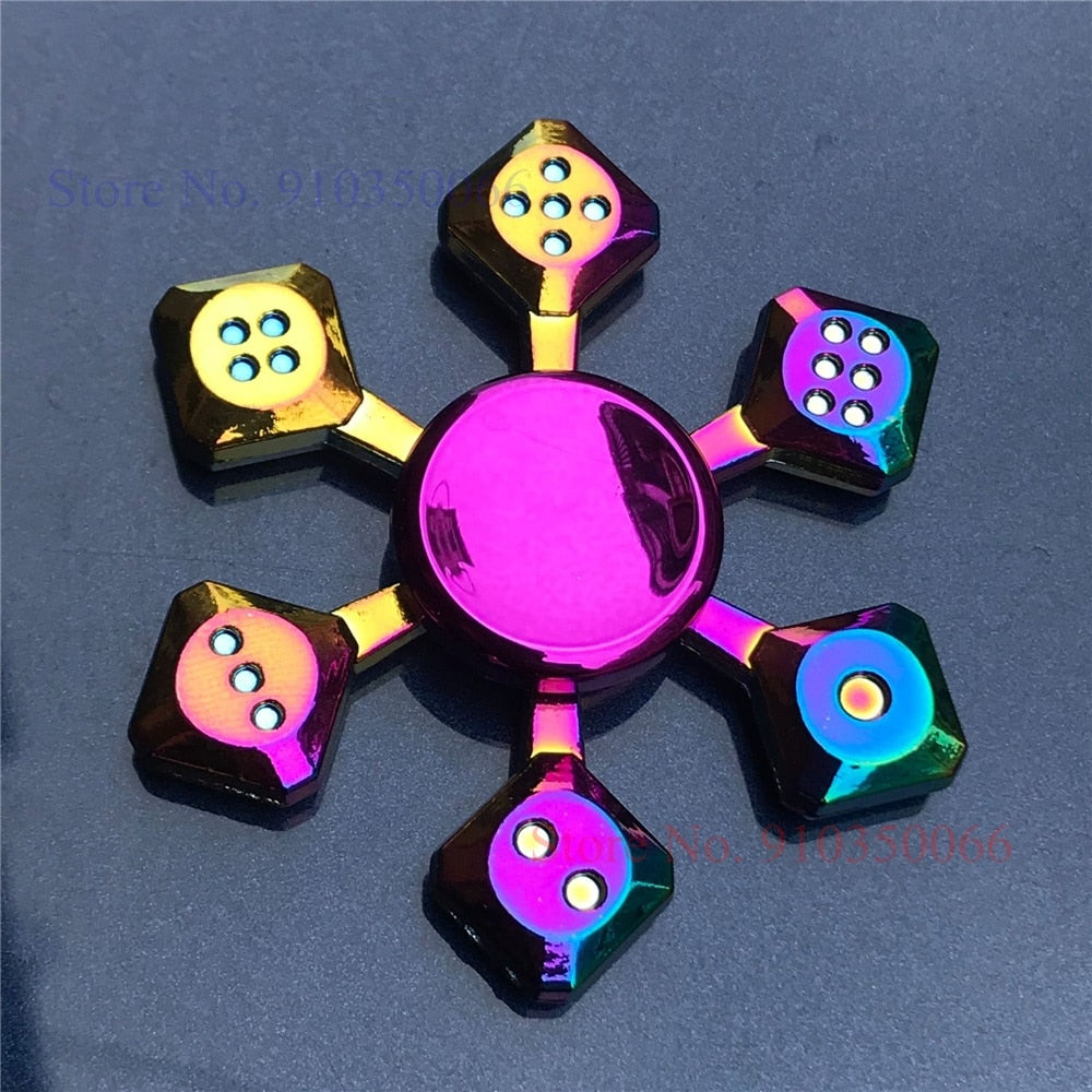 Adult Adonised Metal Fidget Spinner - Various Designs