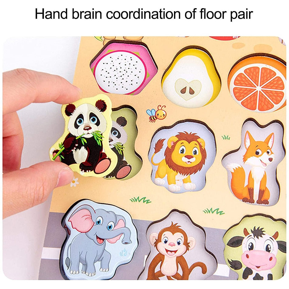 Toddler Childrens Wooden Learning Board Toys & Games - Various Styles