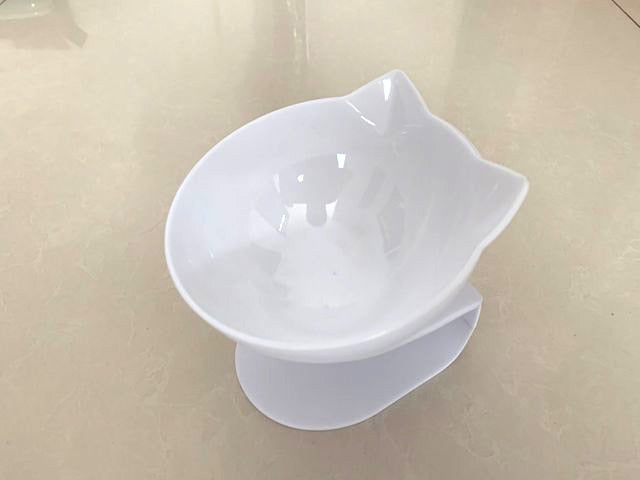 Non-Slip Double Cat / Dog Bowl With Stand - Various Colours