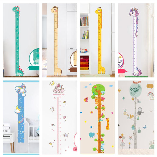 Children's wall Height measuring height Chart - Various Designs