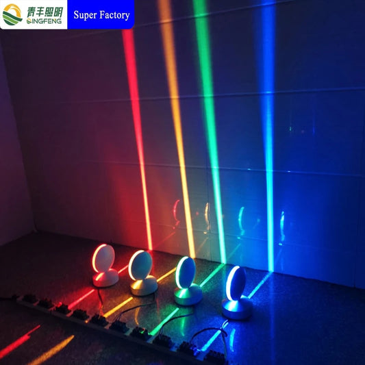 LED RGB Small Light Ray Line Projector - Various Colours