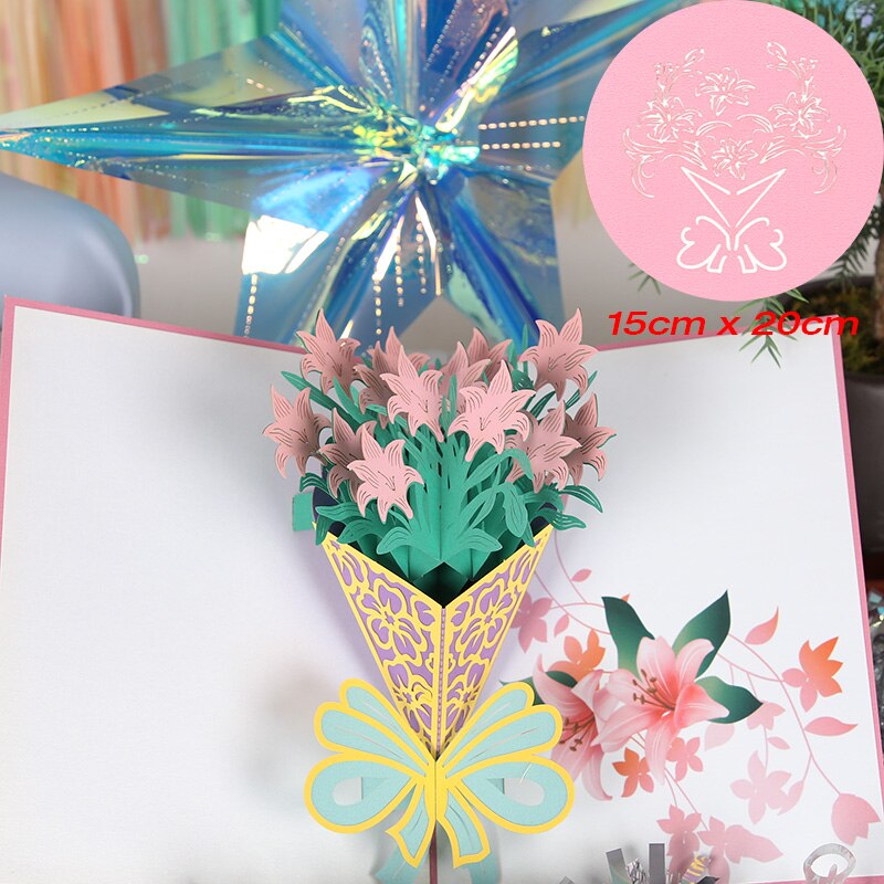 3D Pop-up Origami Various Occasion Gift - Various Designs