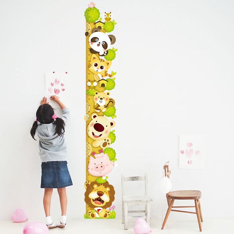 Children's wall Height measuring height Chart - Various Designs