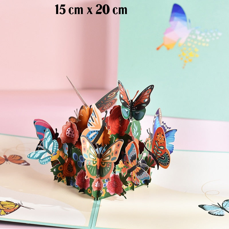 3D Pop-up Origami Various Occasion Gift - Various Designs