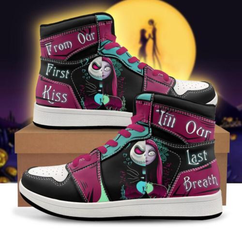 Nightmare Before Christmas Custom Design Shoe Sneaker - Various Sizes