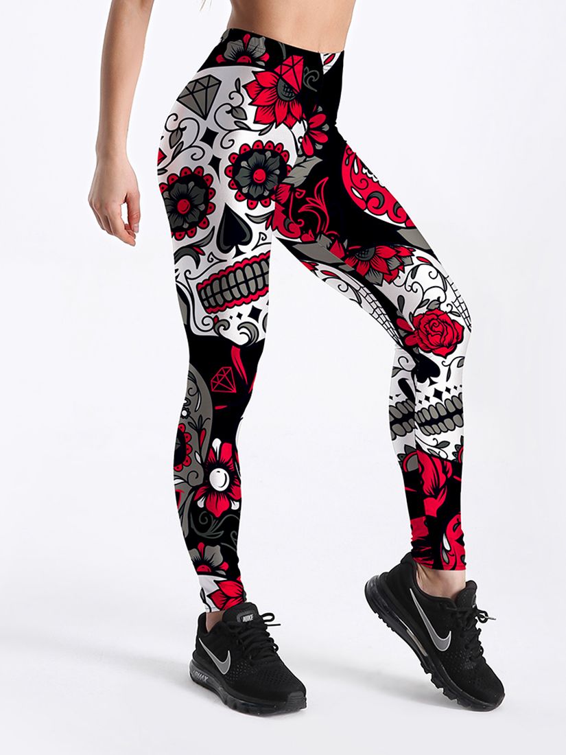 Animation Style Fitness Gym High Waist Leggings