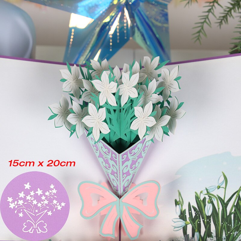 3D Pop-up Origami Various Occasion Gift - Various Designs