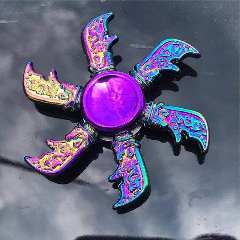 Adult Adonised Metal Fidget Spinner - Various Designs