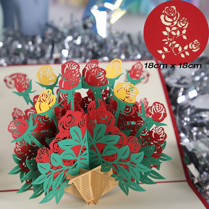 3D Pop-up Origami Various Occasion Gift - Various Designs