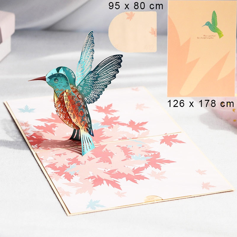 3D Pop-up Origami Various Occasion Gift - Various Designs