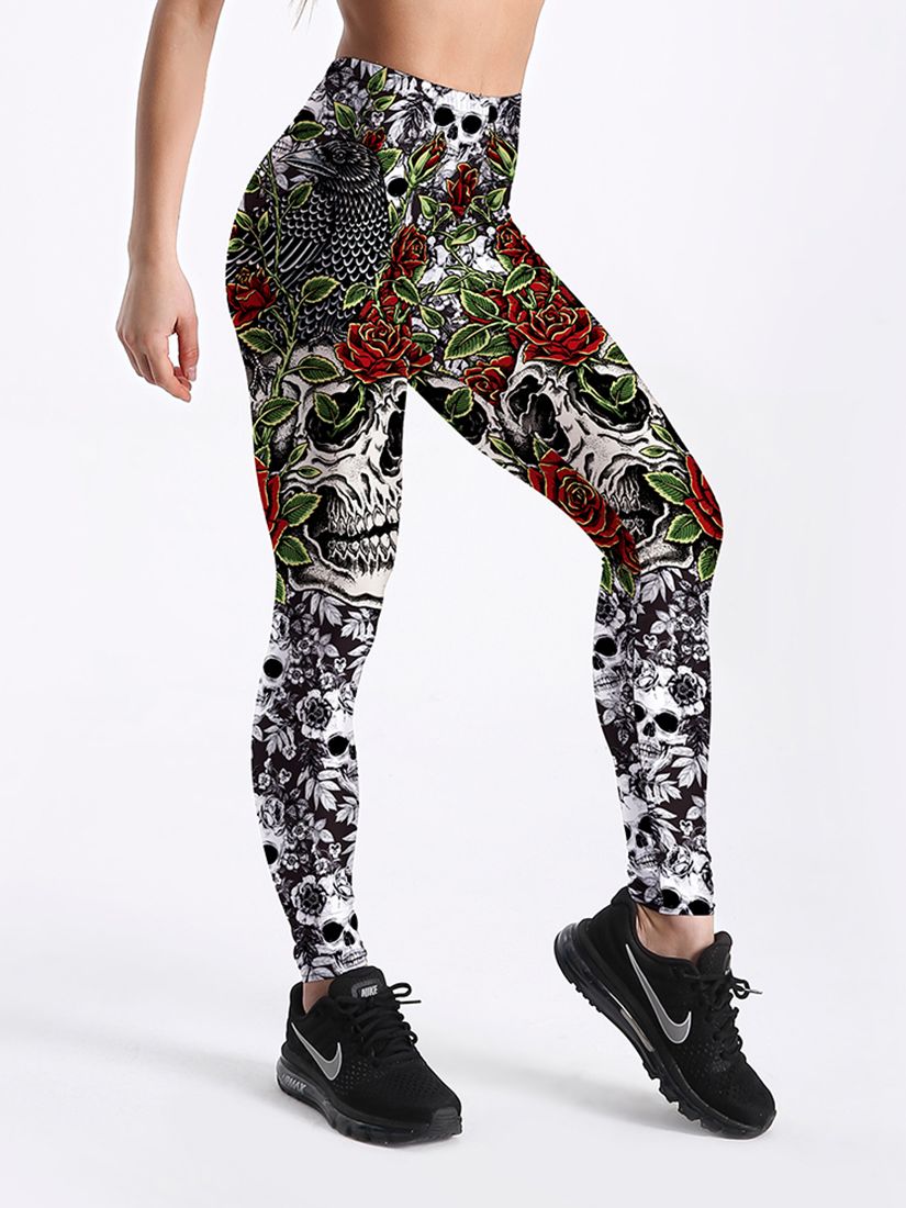 Animation Style Fitness Gym High Waist Leggings