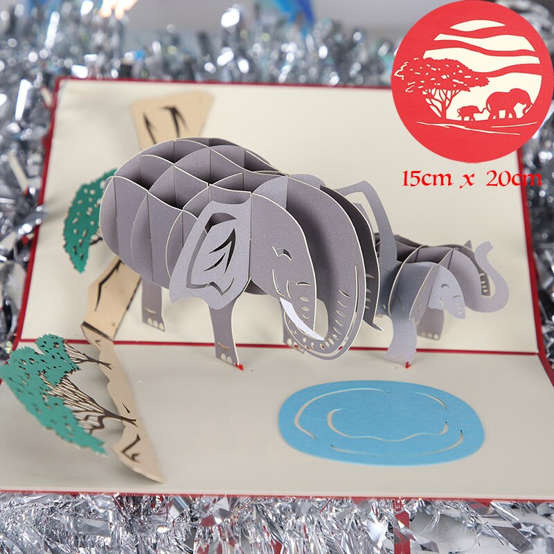 3D Pop-up Origami Various Occasion Gift - Various Designs