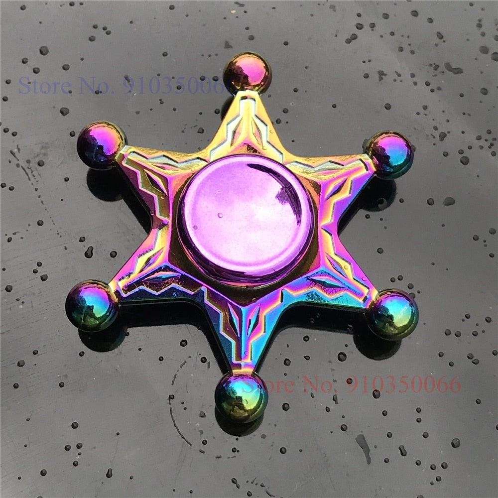 Adult Adonised Metal Fidget Spinner - Various Designs