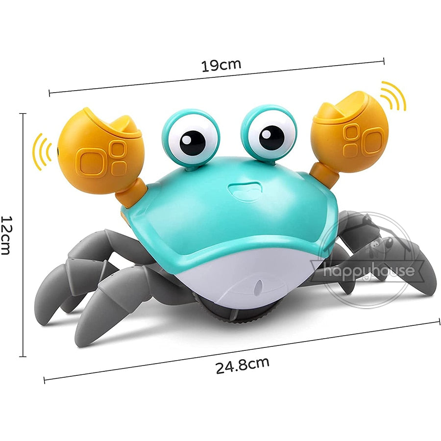 Children's Kids Crab / Squid Crawler Toy - Light Up & Move