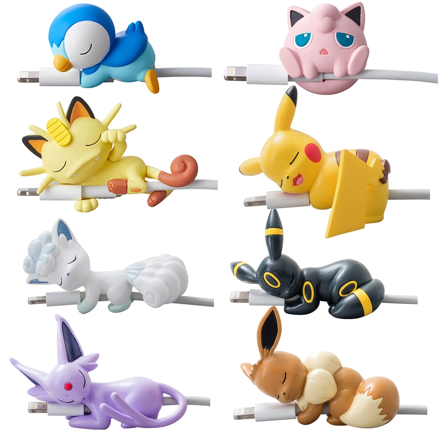 Pokemon Sleeping Cable Data Protector - Various Characters