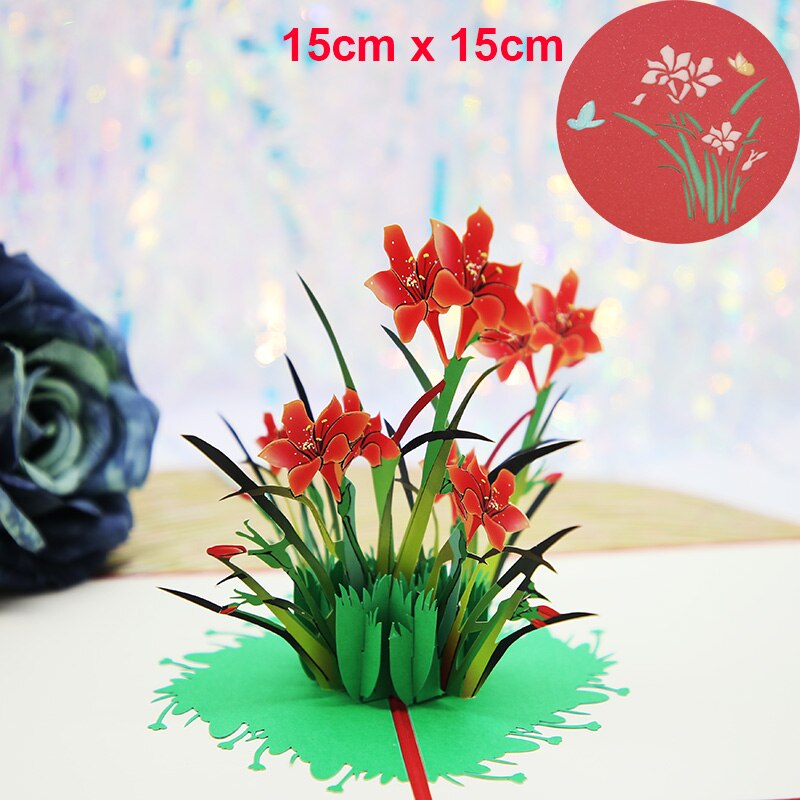 3D Pop-up Origami Various Occasion Gift - Various Designs